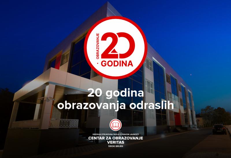 Centar za obrazovanje Veritas Široki Brijeg – 20 godina obrazovanja odraslih